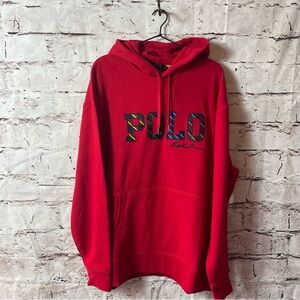 NWT Polo Ralph Lauren Men’s B&T Pull Over Hoodie Sweatshirt- Size 1XB